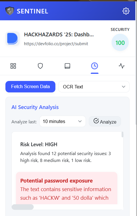 Screen Content Analysis